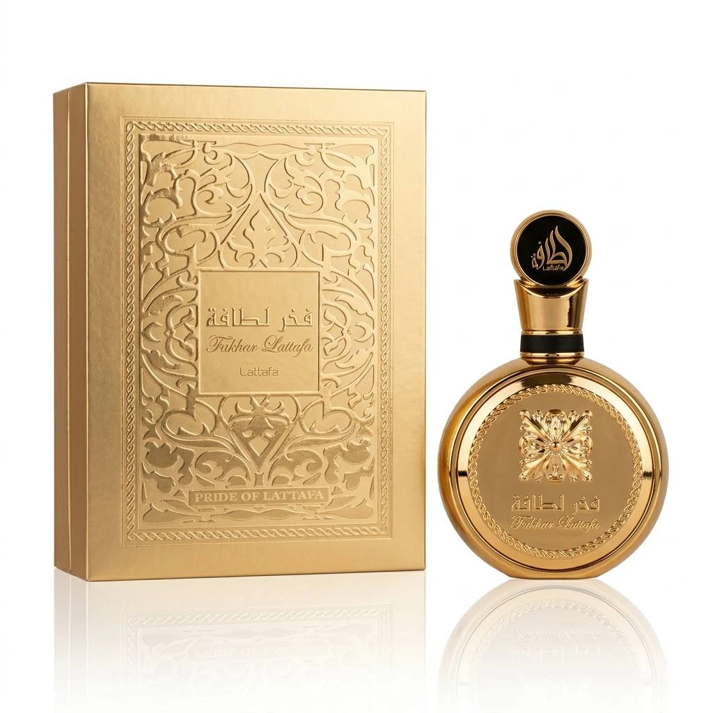 Парфюмерная вода Lattafa Fakhar Extrait (Gold), 100 мл (Люксовая версия)