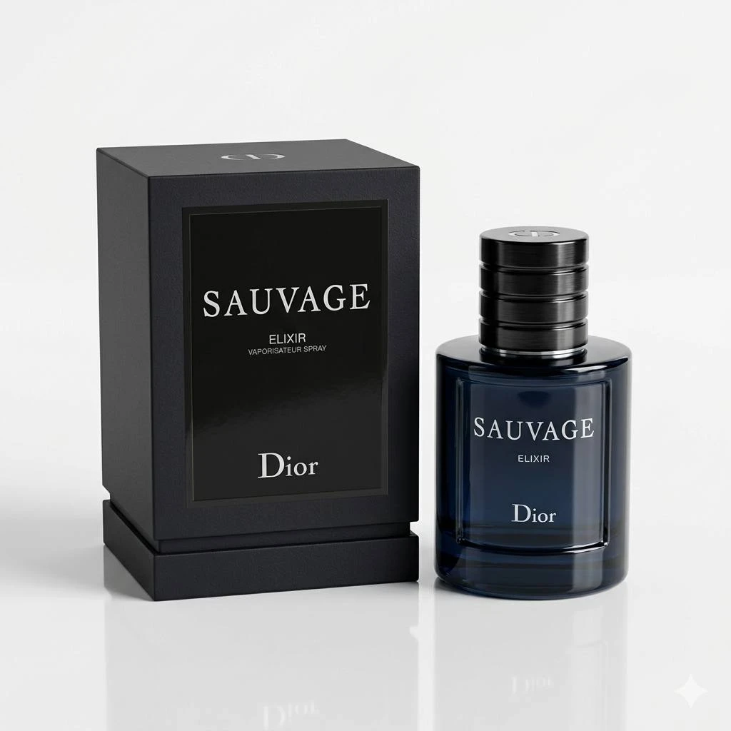 Dior Sauvage Elixir (Высококачественная реплика), 60 мл
