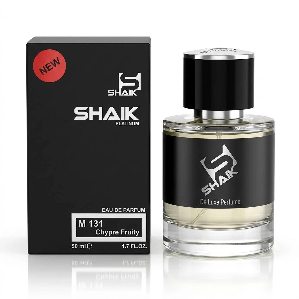 Парфюмерная вода SHAIK Platinum M 131 Chypre Fruity, 50 мл (Версия аромата Creed Aventus)