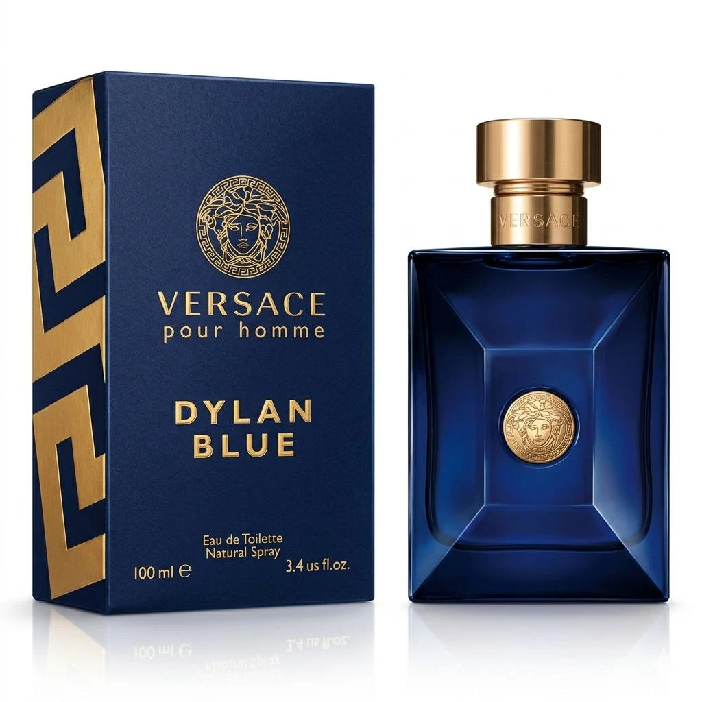 Туалетная вода Versace Pour Homme Dylan Blue, 100 мл (Высококачественная реплика)