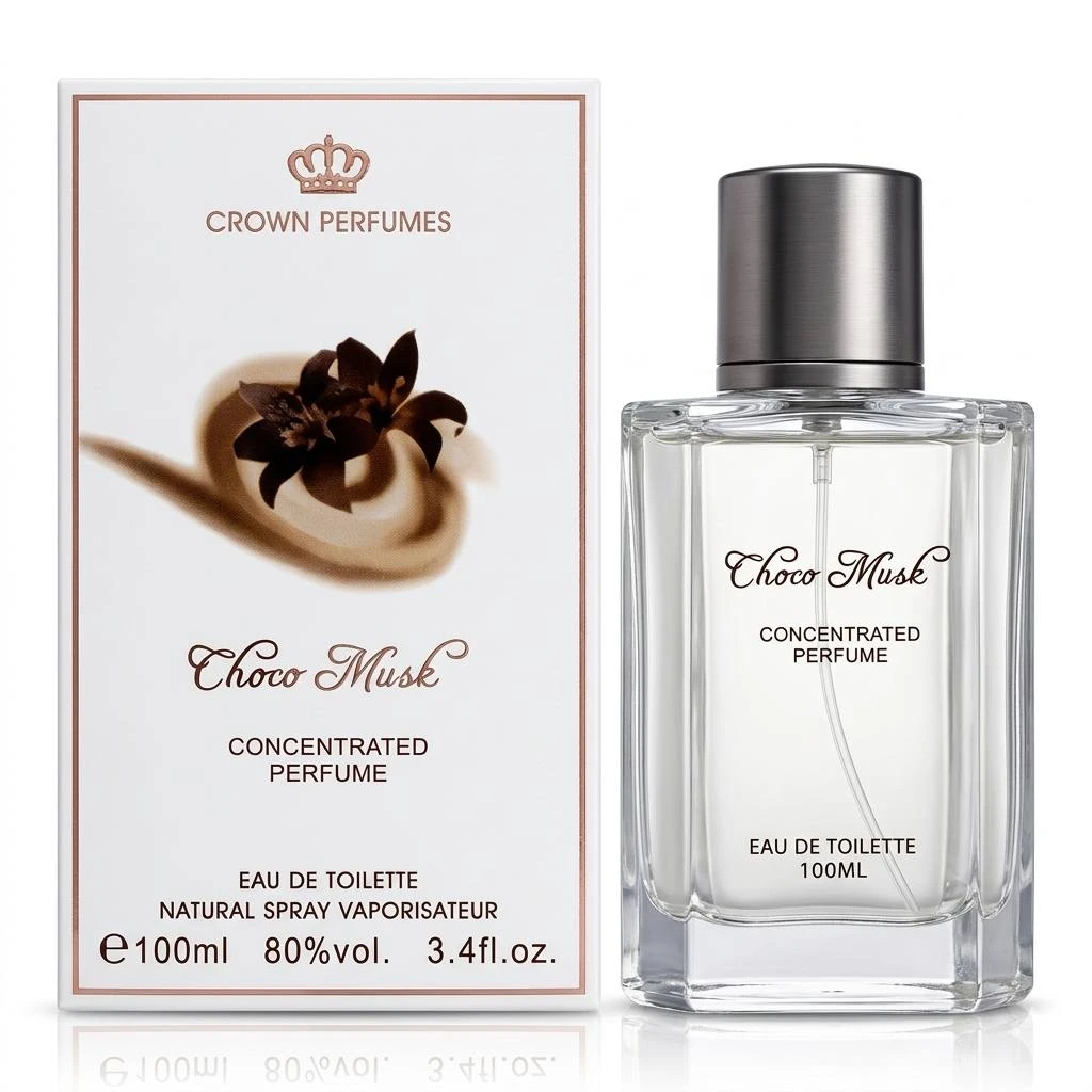 Туалетная вода Crown Perfumes Choco Musk, 100 мл