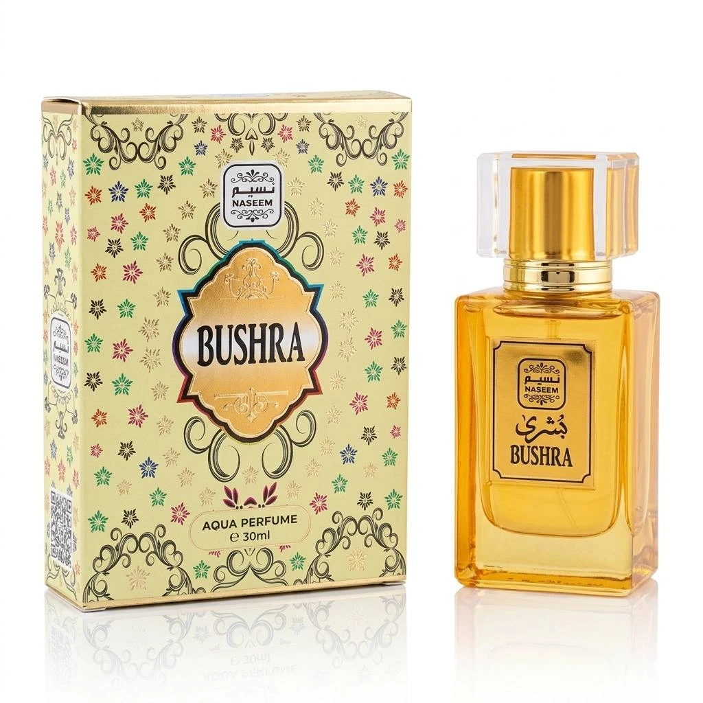 Naseem Bushra Aqua Perfume, парфюмерная вода без спирта, 30 мл