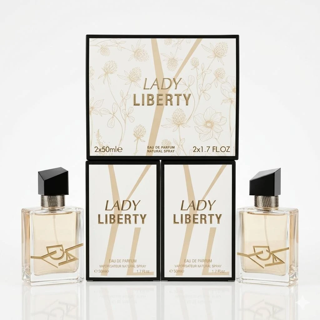 Lady Liberty, парфюмерный набор (Версия аромата Yves Saint Laurent Libre), 2 х 50 мл