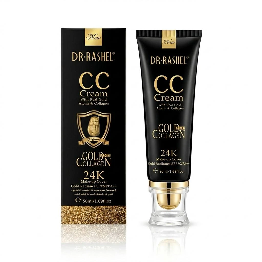 СС-крем для лица Dr. Rashel 24K Gold & Collagen SPF60/PA++, 50 мл